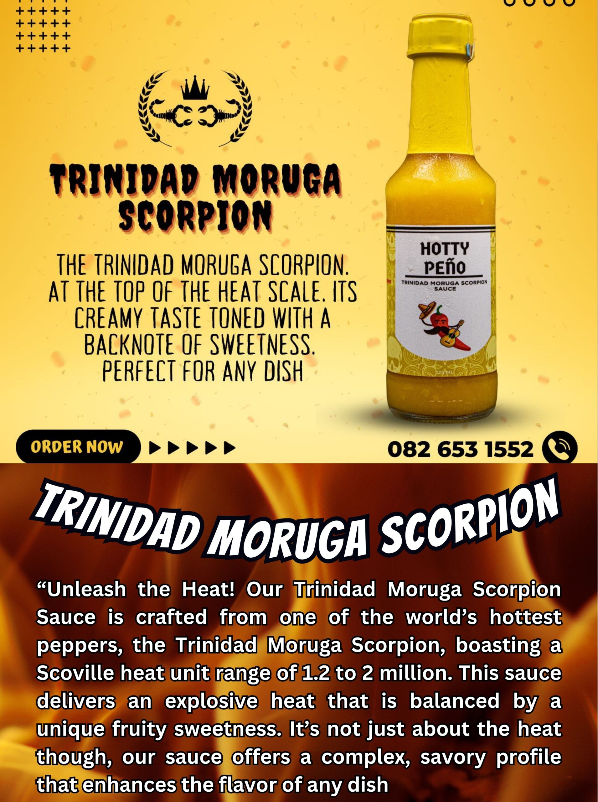 Trinidad Moruga Scorpion Sauce